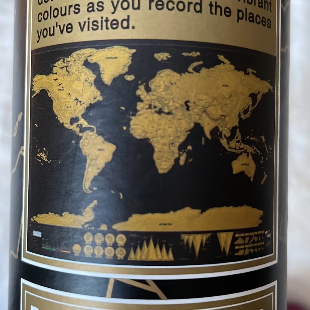 NWOT Scratch MAP ๐บ ๐งณ - Picture 5 of 9